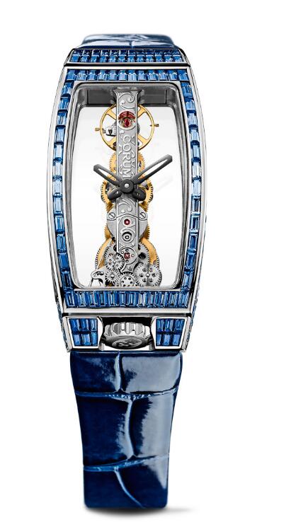 Buy Corum replica B113/01066 - 113.143.69/0083 0000 GOLDEN BRIDGE MISS WHITE GOLD BAGUETTE watches